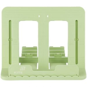 Підставка для книг, пластикова, зелена