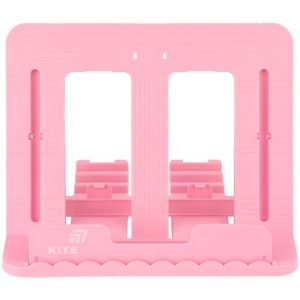 Підставка для книг, пластикова, рожева