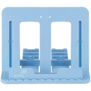 Підставка для книг, пластикова, блакитна