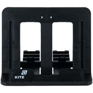 Підставка для книг, пластикова, чорна