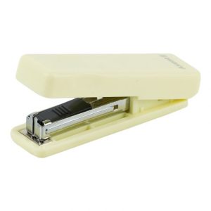 Степлер MINI пласт., №10, 10 арк., Pastelini, жовтий