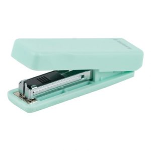 Степлер MINI пласт., №10, 10 арк., Pastelini, м'ятний