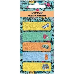 Закладка паперова з малюнком, 5х15х50мм,100 шт, прям.