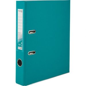 Папка-реєстратор одностор. PP 5 cм, розібр, бірюзова