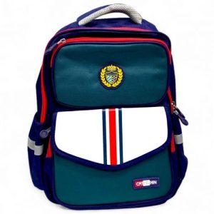 Рюкзак шкільний, 31х16х40 см (1 відділення, 4 кишені, на блискавці) чорний