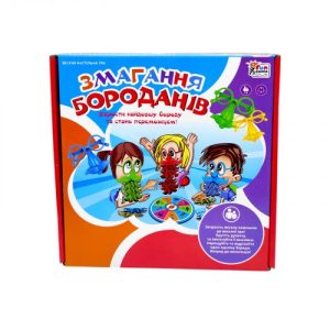 Настільна гра "Змагання бороданів" українською мовою, в коробці
