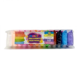 Повітряний пластилін, ЦІНА ЗА 12 ШТУК В УПАКОВЦІ, стеки, в пакеті