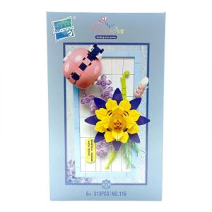 Конструктор “Картина з квіточками”, 313 деталей, в коробці