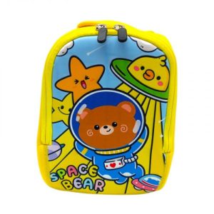 Рюкзак одне відділення, 26 см, в пакеті (ЖОВТИЙ)