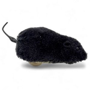 Мишка заводна на ключику, (ЧОРНА)