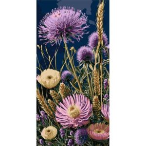 КАРТИНА ЗА НОМЕРАМИ "ПОЛЬОВЕ НАТХНЕННЯ" 40Х80 СМ