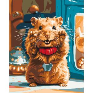 Картина за номерами "ХОМʼЯК" 40х50 см