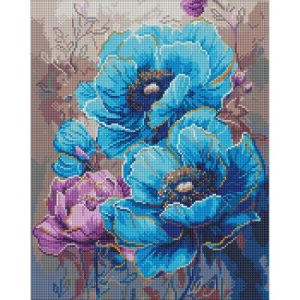 АЛМАЗНА МОЗАЇКА "СИМФОНІЯ КОЛЬОРІВ" 40х50 см