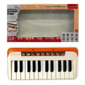 Мультифункціональне електронне піаніно (ПОМАРАНЧЕВИЙ)