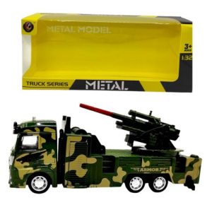 Військова техніка, металева кабіна (ХАКІ З ГАРМАТОЮ)