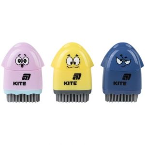 Точилка з контейнером та гумкою Faces, асорті