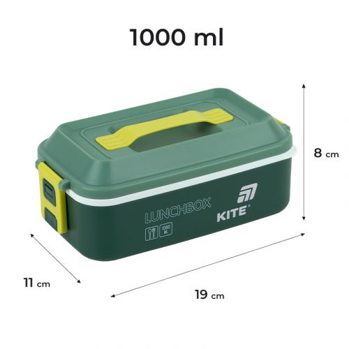 Ланчбокс 1000 мл, синій - Зображення 2
