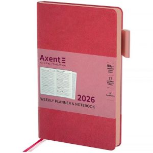 Щотижневик 2026 Partner Soft Muse, 125*195, рожевий