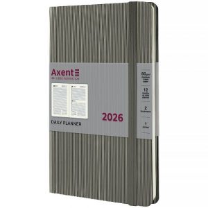 Щоденник 2026 Partner Lines, 145*210, сірий