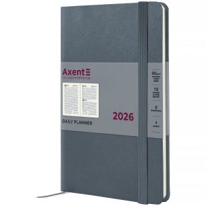 Щоденник 2026 Partner Strong, 145*210, сірий