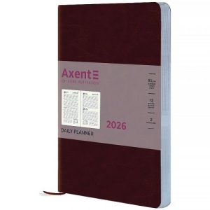 Щоденник 2026 Partner City Soft, 145*210, коричневий