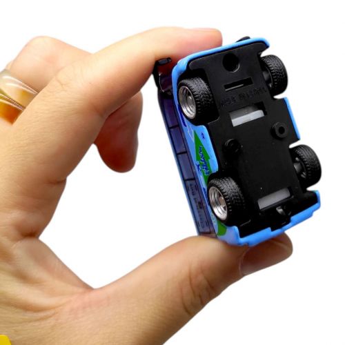 Автобус металевий інерційний, (БЛАКИТНИЙ)