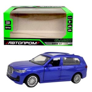 Машинка металева "Автопром. BMW X7" (СИНЯ)