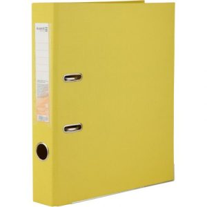 Папка-реєстратор двост. PP 5 cм, зібрана, жовт