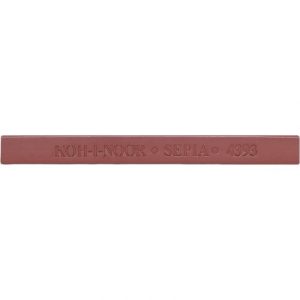 Брусок художн. сепія коричнево-червона