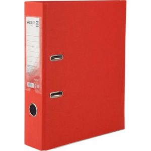 Папка-реєстратор одностор. PP 7,5 cм, зібран, черв