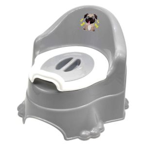 Горщик дитячий СІРИЙ (ПЕСИК)