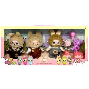 Іграшка-персонаж у костюмі "Лабубу/Labubu", 3 шт