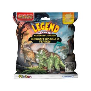 Стретч-іграшка у вигляді тваринної серії LEGEND OF ANIMALS МАКСІ – ВОЛОДИНИ ЮРСЬКОГО ПЕРІОДУ