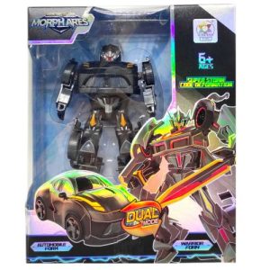 Трансформер (робот/легкове авто) чорний