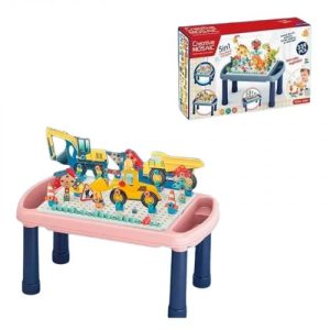 Мозаїка 636-10 C 339 деталей, таця, столик, електрична викрутка, інструменти, картонні елементи, інструкція, в коробці