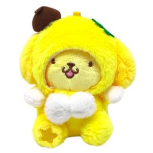 Мʼяка іграшка-брелок "Аніме. Санріо - Помпомпурін" 14 СМ (ЖОВТИЙ)