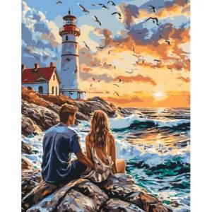 Картина за номерами "Світло твого серця" 40*50 см