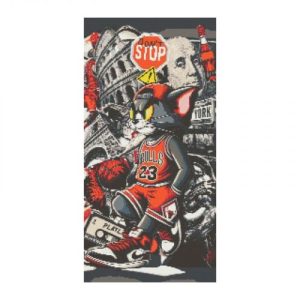 Алмазна мозаїка/вишивка Том стріт арт 40*80 см