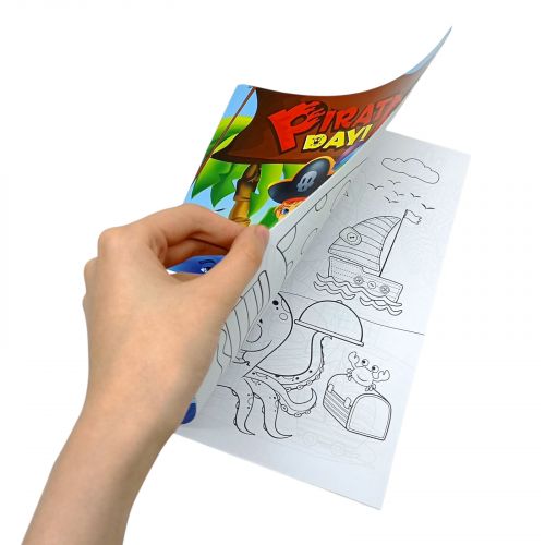 Розфарбовка,210х297 мм, (PIRATE DAY)