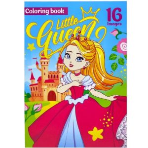 Розфарбовка, 210х297 мм (LITTLE QUEEN)