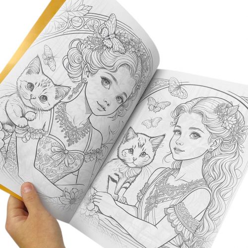 Розфарбовка,210х297 мм (CUTE KITTENS)