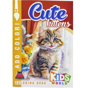 Розфарбовка,210х297 мм (CUTE KITTENS)