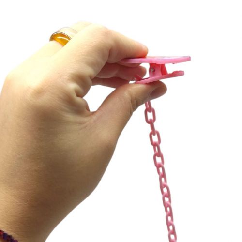 Ланцюжок для пустушки "Курносики" Коала (РОЖЕВА) - Зображення 2