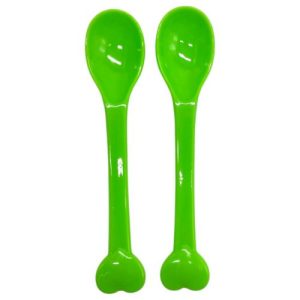 Ложки для годування 2 шт "Курносики" (ЗЕЛЕНІ)