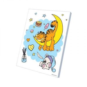 Набір для розпису по номерах 30х40 см "Солодкі сни Гарфілда"