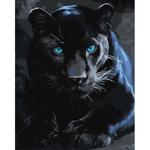 Картина за номерами "Дика пантера" 40х50 см
