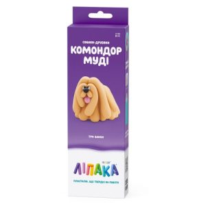 Набір пластиліну Ліпака – Собаки-друзяки: Комондор Муді