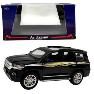 Машинка "Авто Експерт"  металопластик, 1:32, звук, світло, інерція, рухомі елементи (ЧОРНИЙ)