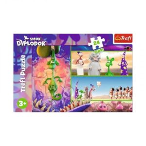 Пазли - (24 елм. MAXI) - "Цікавий дракон"/Trefl