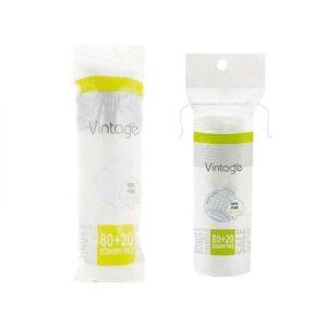 Vintage ватні диски 80+20шт NEW